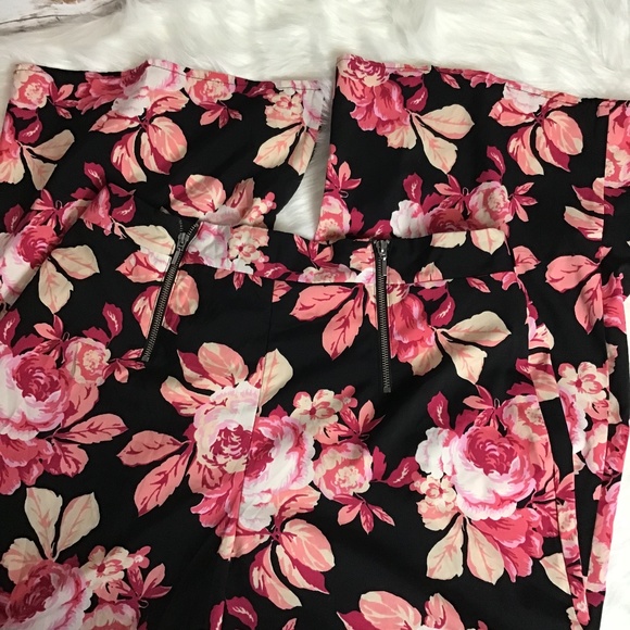 Metaphor Flower Wide Leg Pants Size XL - Picture 2 of 4
